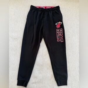 Women's Black Heat Logo Joggers